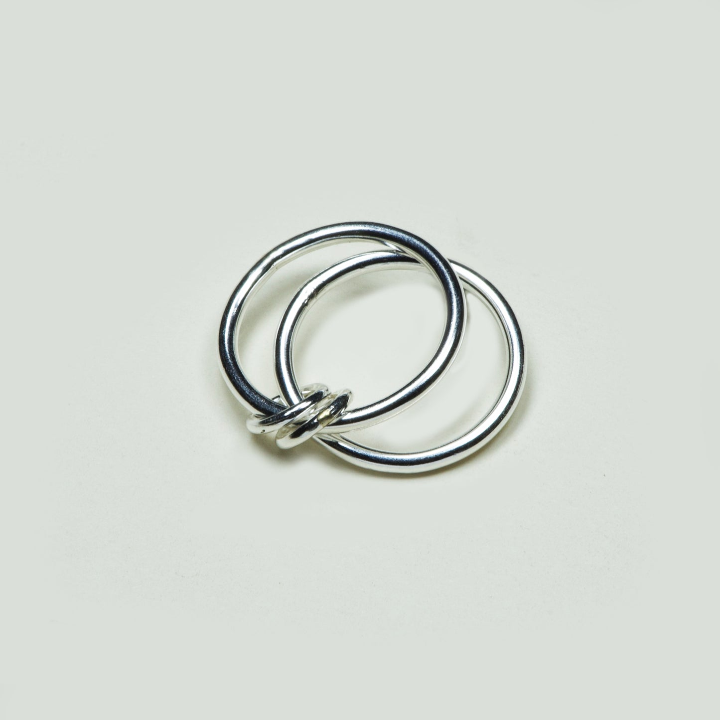 Anillo Doble Plata