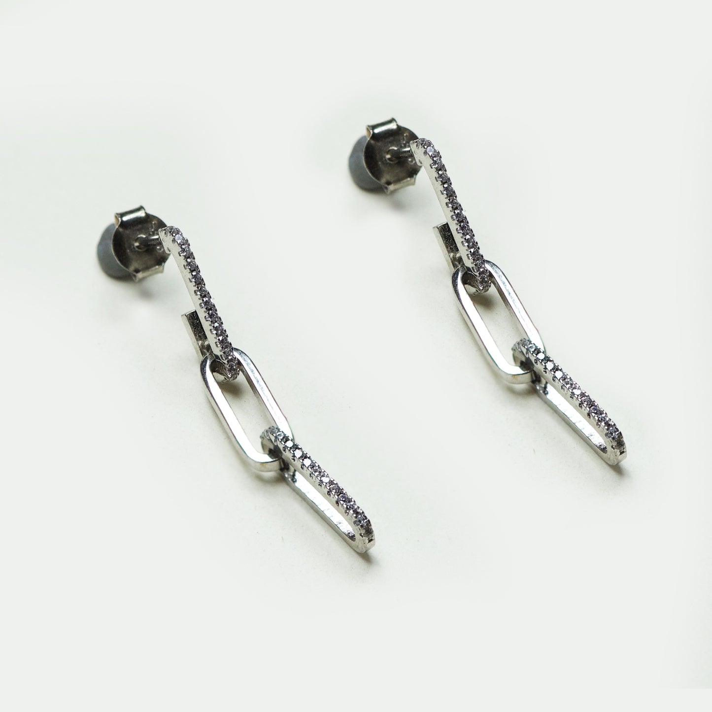 Aro 3 Eslabones Circones Plata