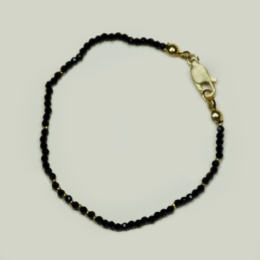 Pulsera Piedras Naturales con Mostacillas