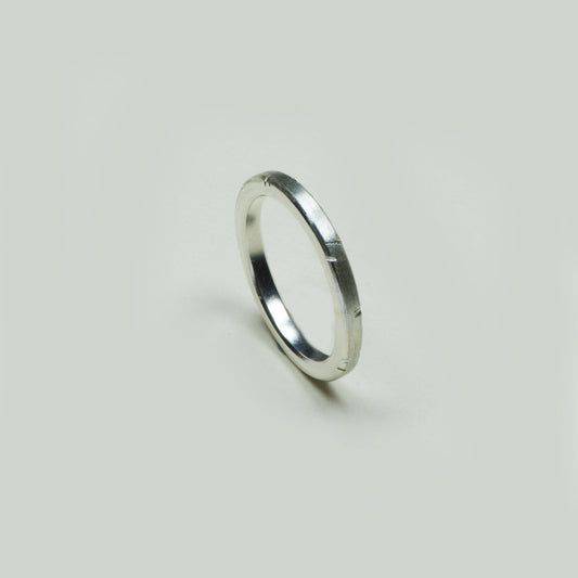 Anillo Recto Plata