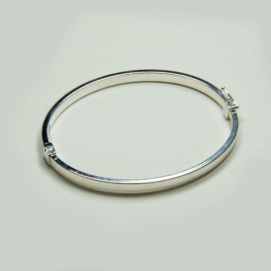 Esclava Bisagra 4mm Plata
