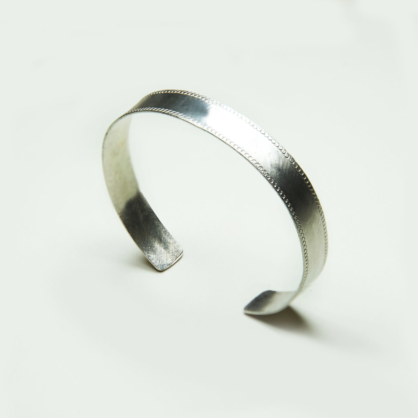Esclava Graneteada 10mm Plata