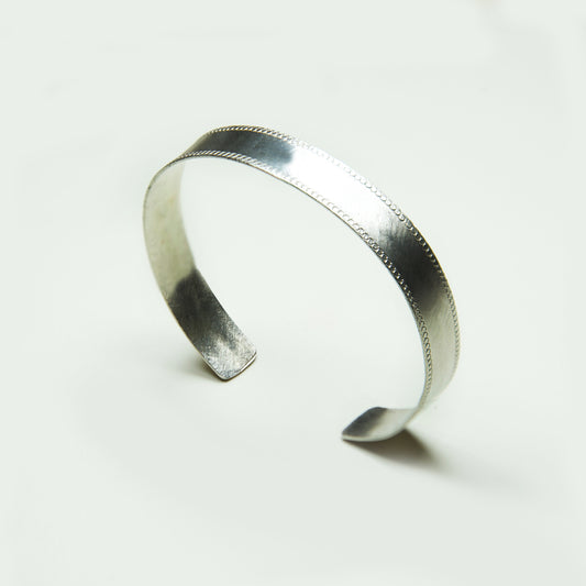 Esclava Graneteada 10mm Plata