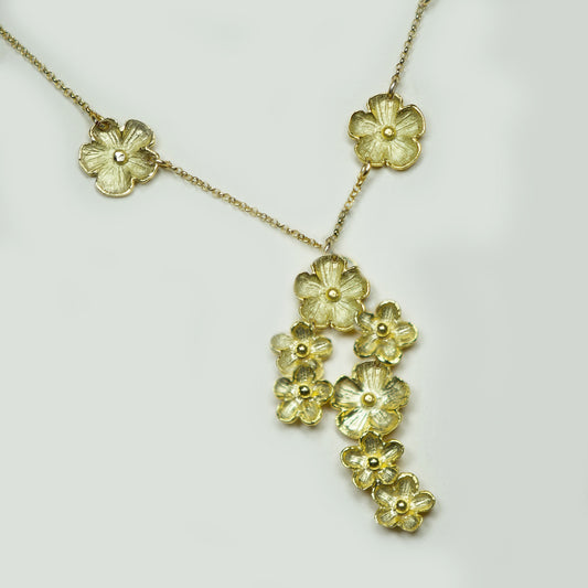 COLLAR 10 FLORES ENCHAPE