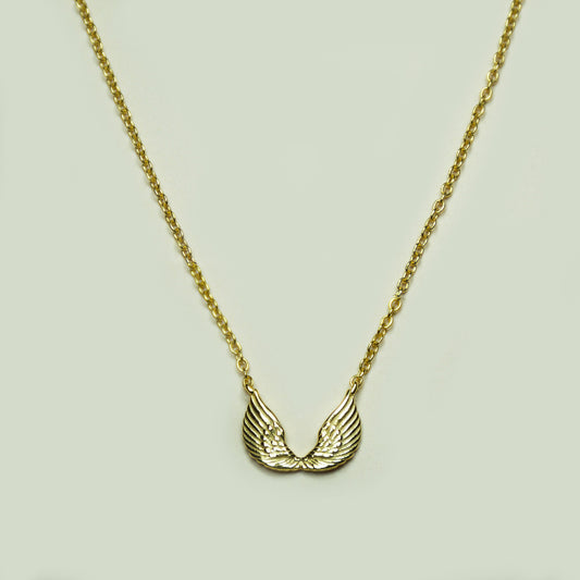 Collar Doble Alita Enchape - Chica Lecannelier Joyas