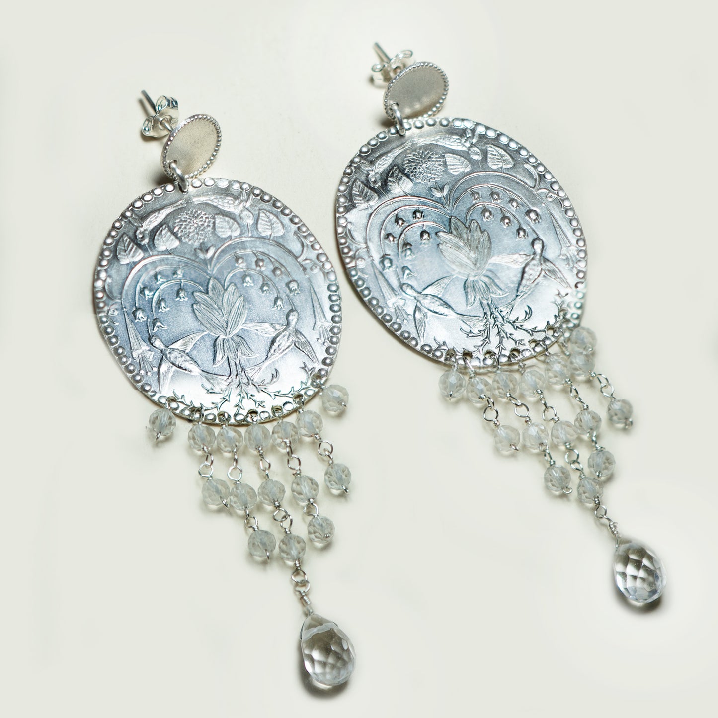 Aro Renacer Colibri Piedras Entorchadas - Chica Lecannelier Joyas