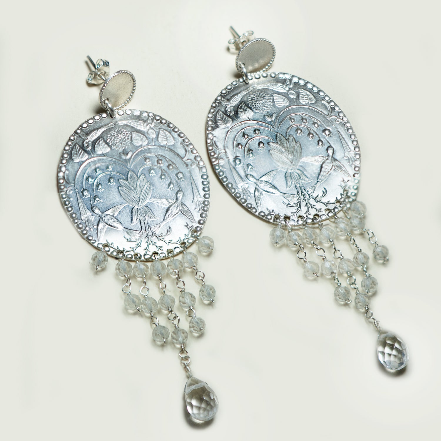 Aro Renacer Colibri Piedras Entorchadas - Chica Lecannelier Joyas