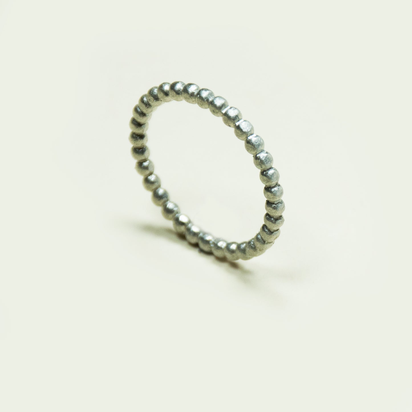 Anillo Bolita Plata N11 - Chica Lecannelier Joyas